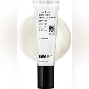 PCA SKIN WEIGHTLESS PROTECTION SPF 45 BNIB